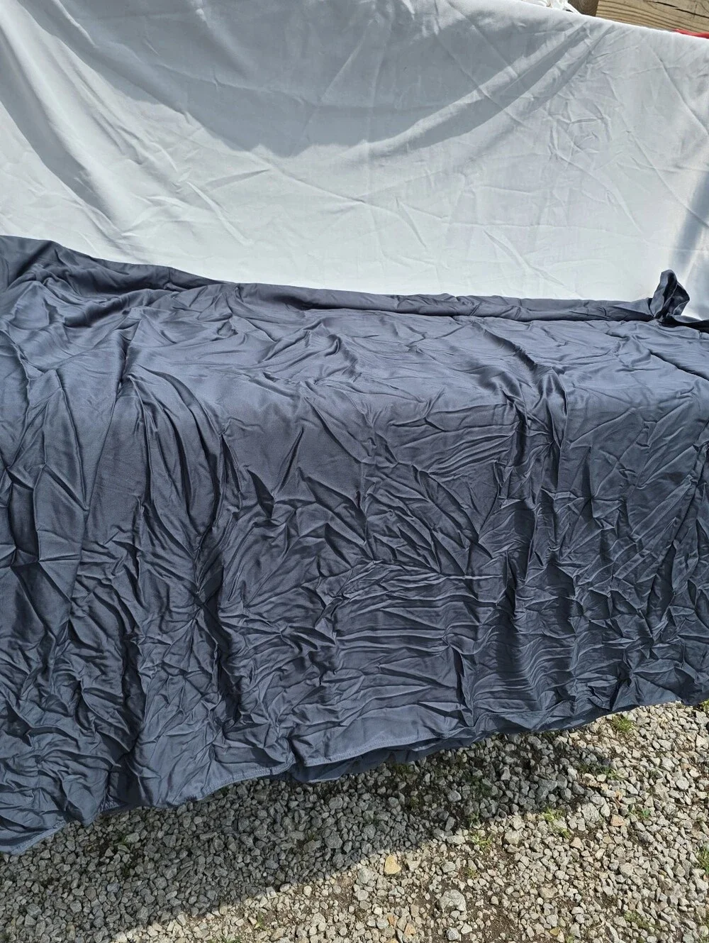 Quince Viscose From Organic Bamboo Duvet Cover Nightfall King Cal King